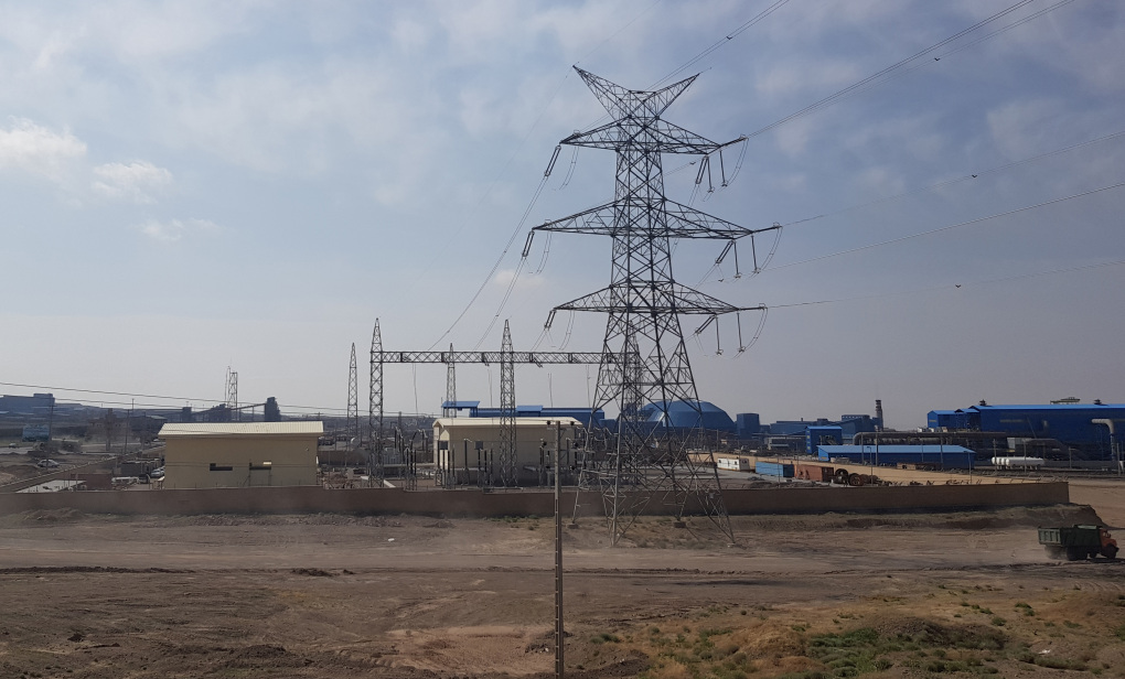 خدمات مهندسی و نظارت پست 400کیلوولت صنایع معدنی سنگان